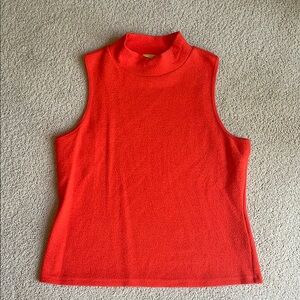 Anthropologie Bold Red Tank Top